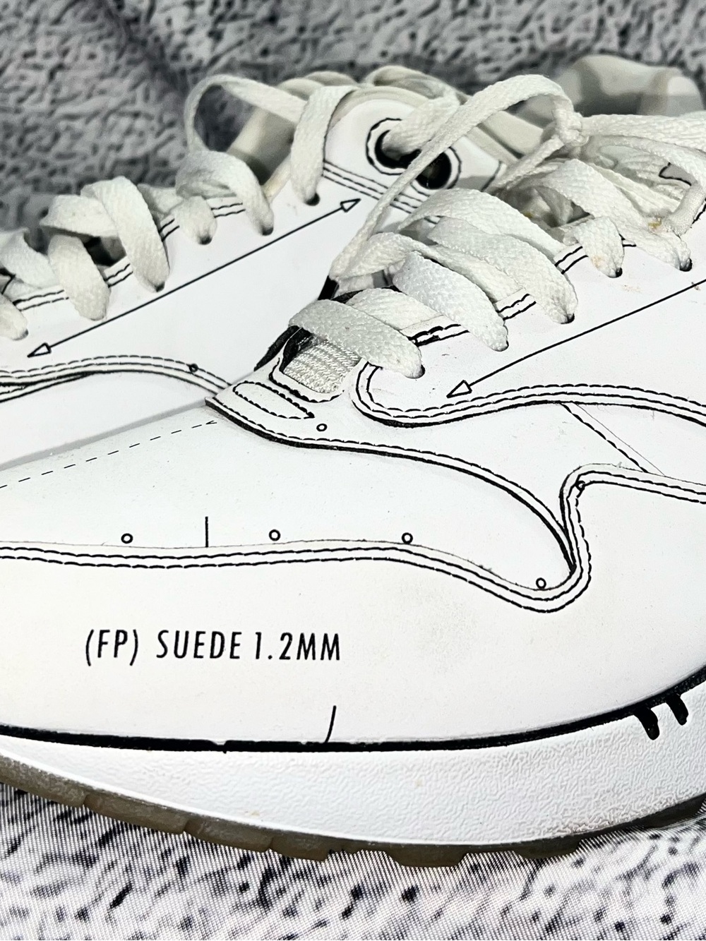 Men's Nike Air Max 1 premium Tinker Sketch to Shelf Schematic White size 11.5